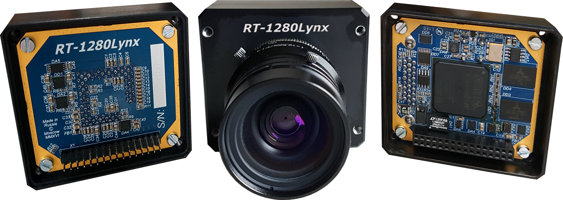Программируемая цифровая камера RT-1280Lynx для наблюдения при низкой освещённости
