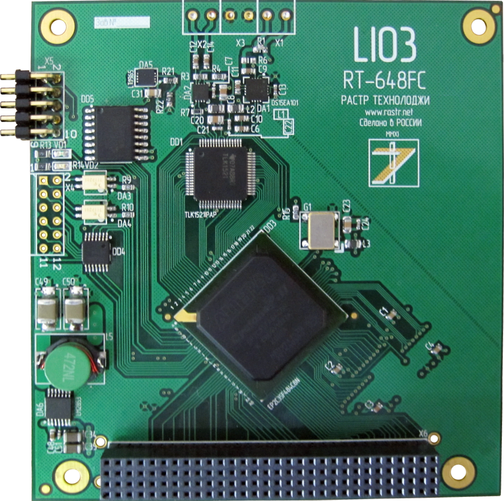 Контроллер цифрового интерфейса Fibre Channel RT-648FC