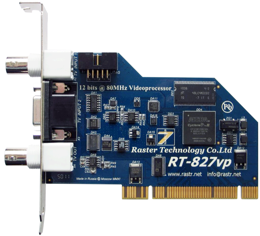 Мультиформатный видеопроцессор RT-827VP
